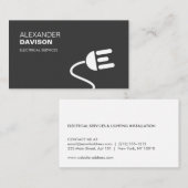 電気技師ロモダンゴ名刺I 名刺 (正面/裏面)