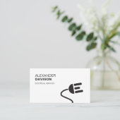 電気技師ロモダンゴ名刺II 名刺 (スタンド正面)