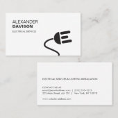 電気技師ロモダンゴ名刺II 名刺 (正面/裏面)