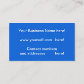 電気技師名刺 名刺 (裏面)