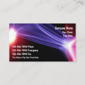 電気技師名刺 名刺 (正面)