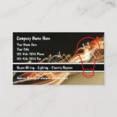 電気技師名刺 名刺 (正面)