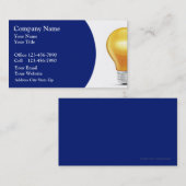 電気技師名刺 名刺 (正面/裏面)