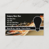 電気技師名刺 名刺 (正面)