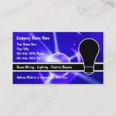 電気技師名刺 名刺 (正面)