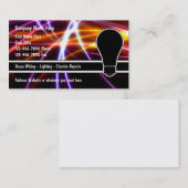 電気技師名刺 名刺 (正面/裏面)