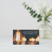 電気技師名刺 名刺 (スタンド正面)