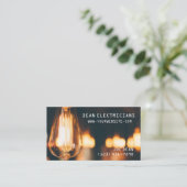 電気技師名刺 名刺 (スタンド正面)