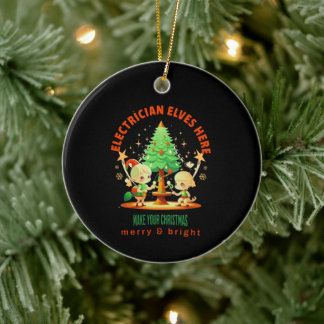 電気技師小妖精や小人はこちら セラミックオーナメント