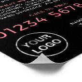 電気技師広告の ポスター (角)