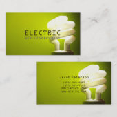 電気技師電気建築 名刺 (正面/裏面)