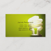 電気技師電気建築 名刺 (裏面)