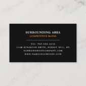 電気技師3名 名刺 (裏面)