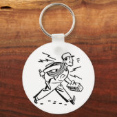 電気技師 キーホルダー (正面)