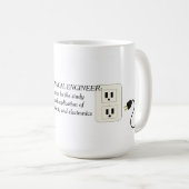 電気技師 コーヒーマグカップ (正面右)
