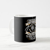 電気技師 コーヒーマグカップ (正面左)