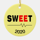 電気技師 セラミックオーナメント (正面)