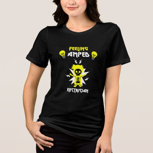 電気技師 トライブレンドＴシャツ (正面)