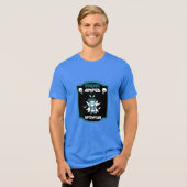 電気技師 トライブレンドTシャツ (正面全面)