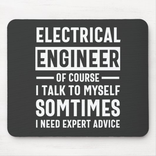 電気技師 マウスパッド (正面)