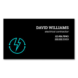 電気技師 マグネット名刺