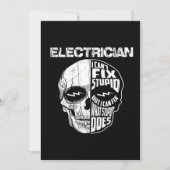 電気技師 俺には馬鹿な頭を直せない ギフト シーズンカード (正面)