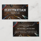 電気技師 名刺 (正面/裏面)