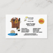 電気技師 名刺 (正面)