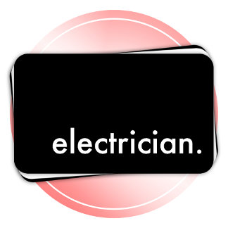 電気技師 名刺