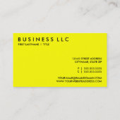 電気技師（変形スクエア） 名刺 (裏面)