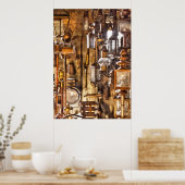 電気技師 – 明かりをつけろ！ ポスター (キッチン)