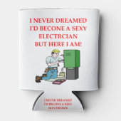 電気技師 缶クーラー (正面)