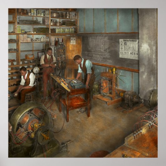 電気技師 – 電気エンジニアリングコース1915 ポスター (正面)