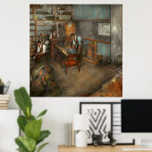 電気技師 – 電気エンジニアリングコース1915 ポスター (ホームオフィス)