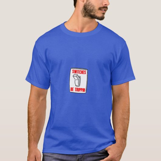電気技師 電気エンジニア - スイッチを担当 Tシャツ (正面)