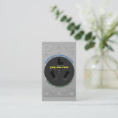 電気技師 | 電気工事請負業者 名刺 (スタンド正面)