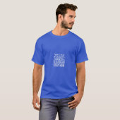 電気技師 面白い もし私がうまくなかったら私は... Tシャツ (正面フル)