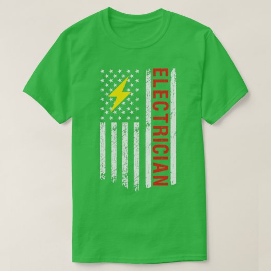 電気技師 Tシャツ (デザイン正面)