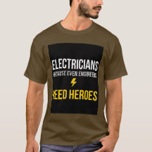 電気技師 Tシャツ