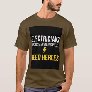 電気技師 Tシャツ