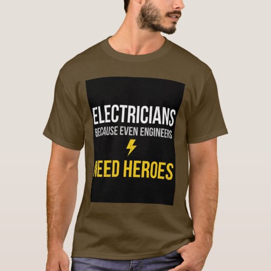 電気技師 Tシャツ (正面)
