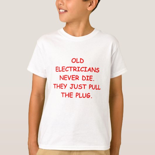 電気技師 Tシャツ (正面)