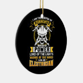 電気技師Iは電流の電気の番人だ セラミックオーナメント (右)