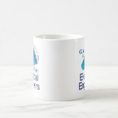 電気技術者のために大声で叫ぶ コーヒーマグカップ (中央)