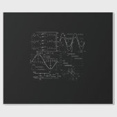 電気技術者の電気技ユニーク術者贈答品 ラッピングペーパー (フラット)