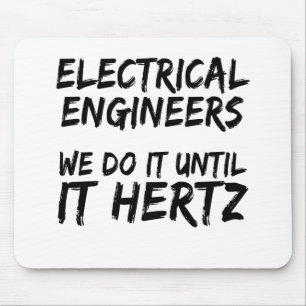電気技術者はIt Hertzまでやる マウスパッド