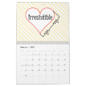 電気技術者カレンダー カレンダー (2月 2027)