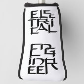 電気技術者キャラクター ゴルフヘッドカバー (回転90)