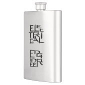 電気技術者キャラクター フラスク (左)