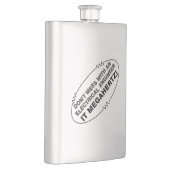 電気技術者メガヘルツ楕円 フラスク (右)